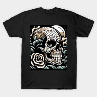 Skull- Full Tattoo Design T-Shirt